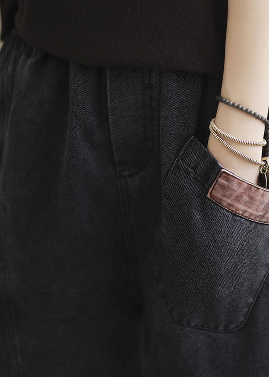 Naisten Denim Housut Taskuilla 4