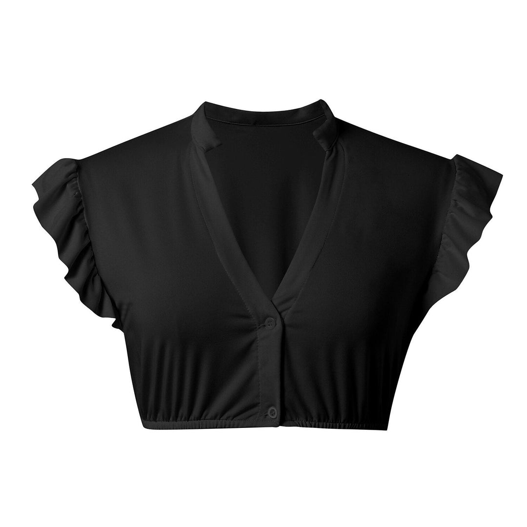 Naisten Dirndl-pusero Röyhelöillä 1