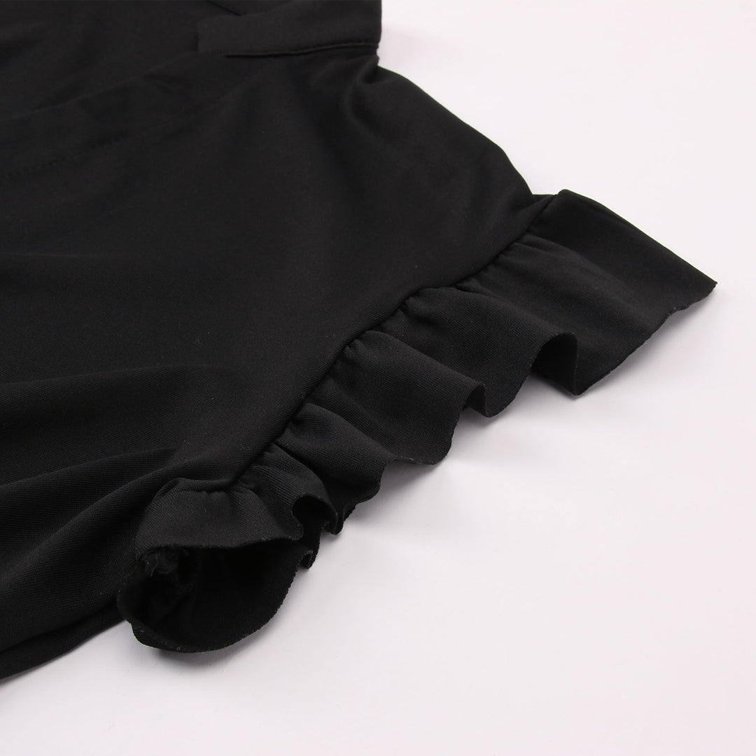 Naisten Dirndl-pusero Röyhelöillä 4