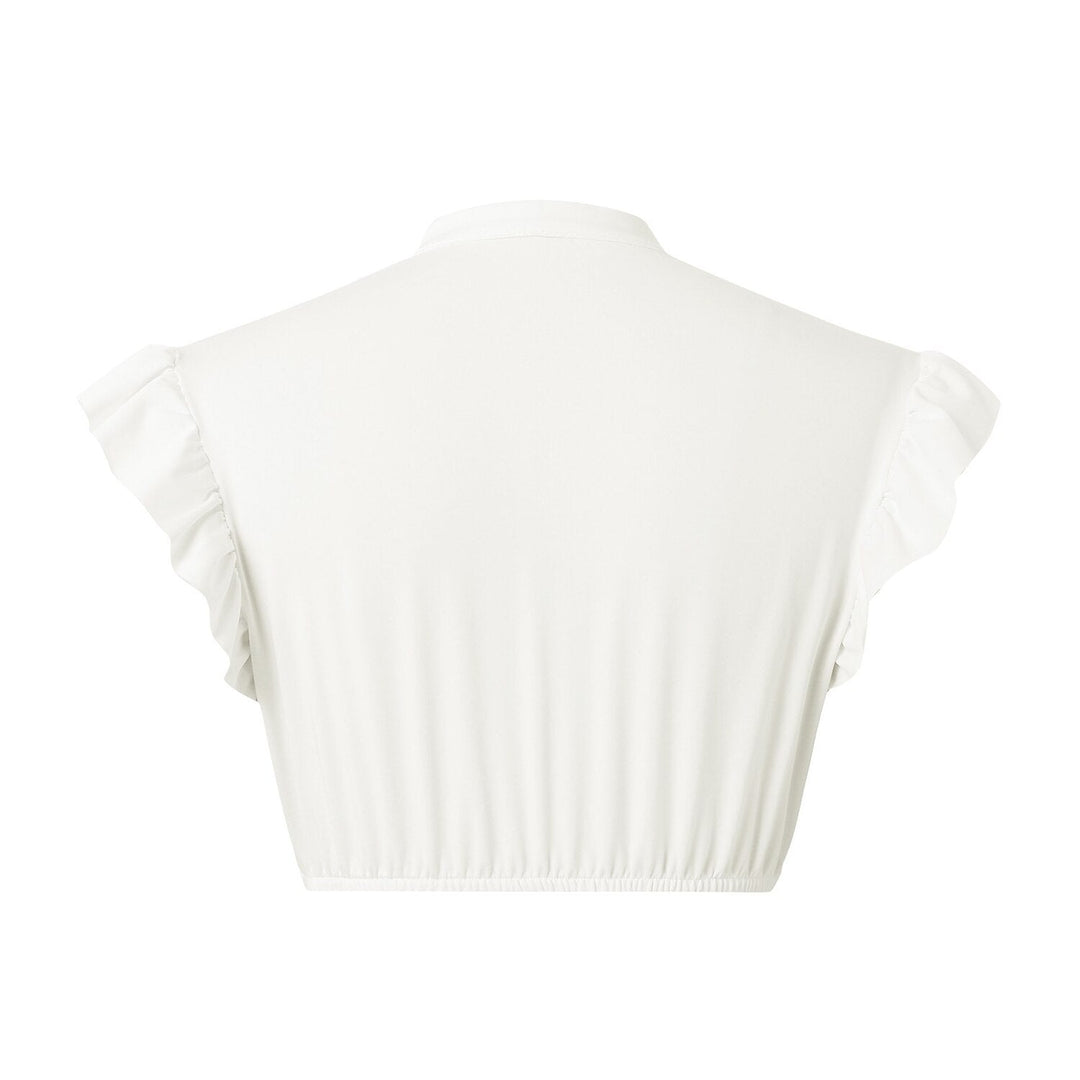 Naisten Dirndl-pusero Röyhelöillä 8