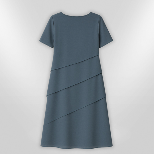 Naisten Elegantti Mekko Kerroksellinen Chiffon 4