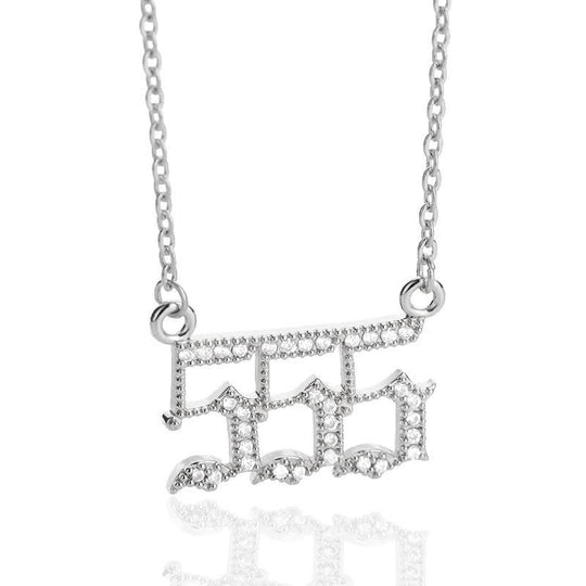 Naisten Enkelinumero Kaulakoru Tyylikkäällä Muotoilulla 14