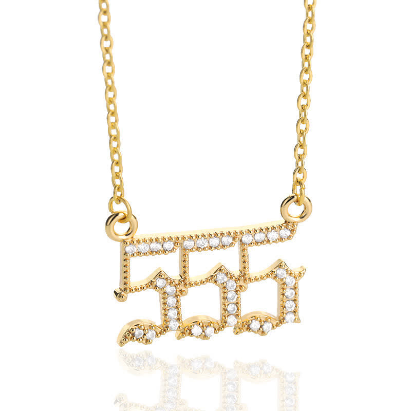 Naisten Enkelinumero Kaulakoru Tyylikkäällä Muotoilulla 18