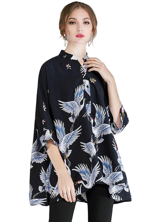 Naisten Epäsymmetrinen Paitapusero Kolmineljänneshihoilla 0