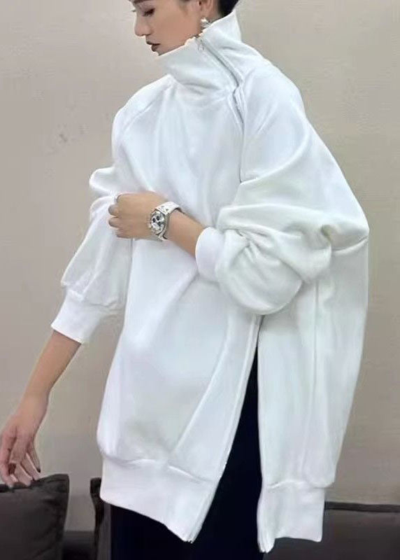 Naisten Fleece-Pusero Puoli Avoin 0