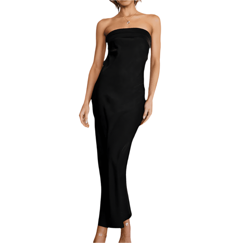 Naisten Flowy Maxi Mekko Elegantti Polyesteri 0
