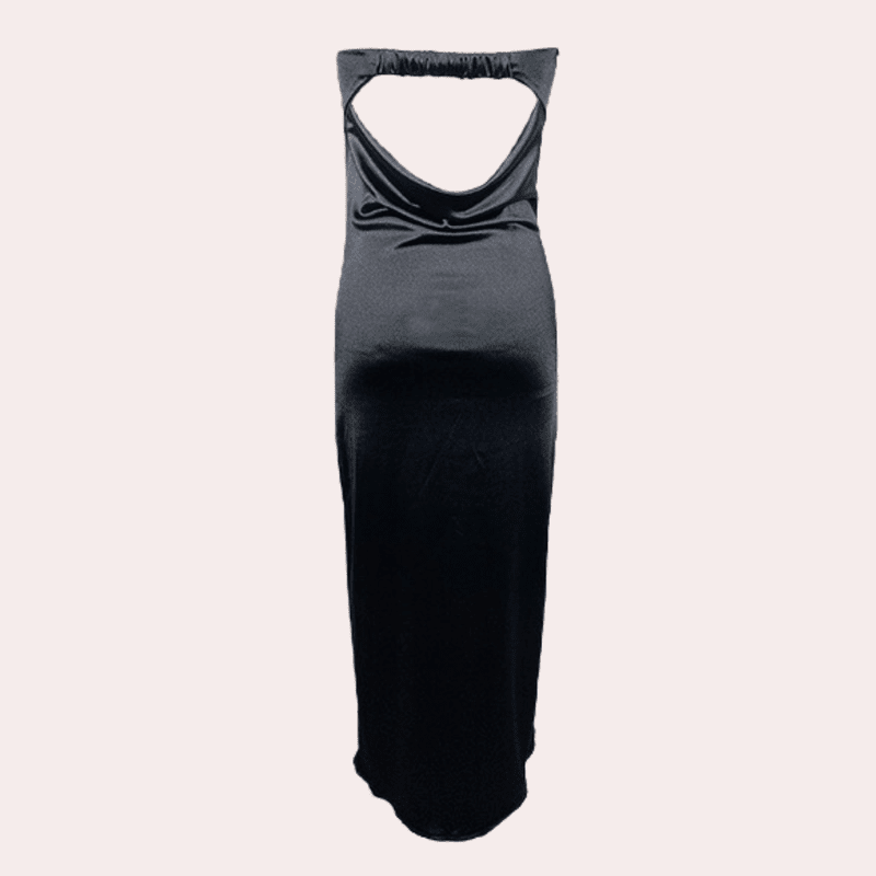 Naisten Flowy Maxi Mekko Elegantti Polyesteri 3