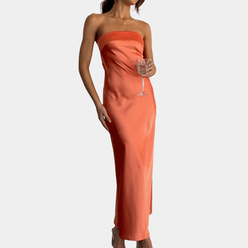Naisten Flowy Maxi Mekko Elegantti Polyesteri 6