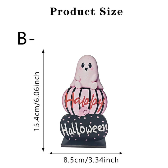 Naisten Halloween-koriste Kurpitsakuvioitu Pinottu Figuri 7