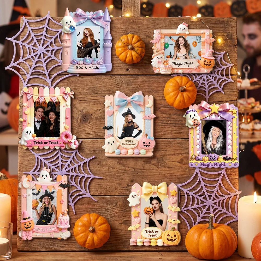 Naisten Halloween-teemainen Valokuvakehys Luova 1