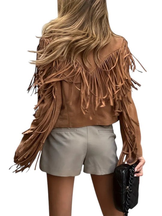 Naisten Hapsutakki Boheemi Tyyli 4