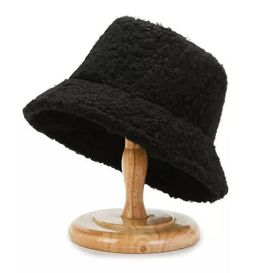 Naisten Hattu Bucket Muodikas Talvimuoti 0