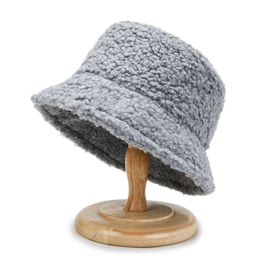 Naisten Hattu Bucket Muodikas Talvimuoti 4