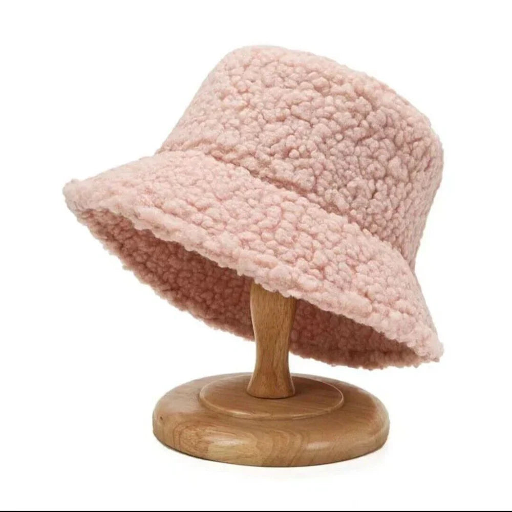 Naisten Hattu Bucket Muodikas Talvimuoti 5