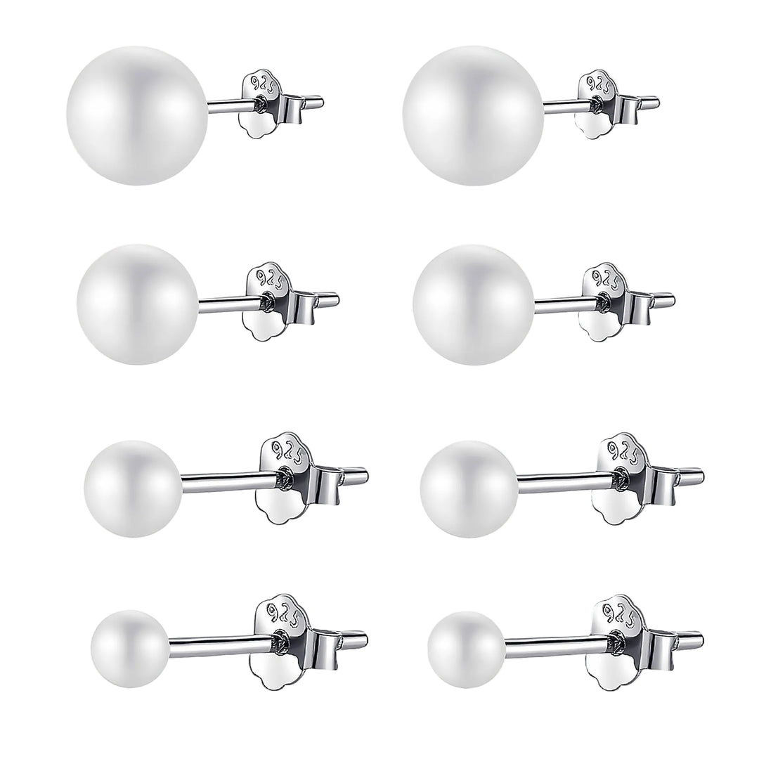 Naisten Helmikorvakorut Tyylikkäällä Designilla Klassinen Muotoilu 0