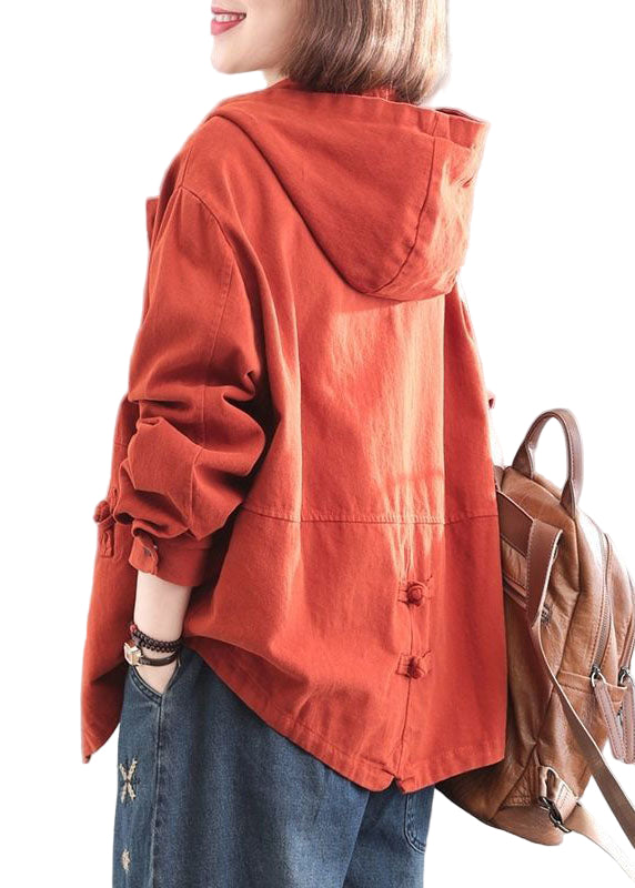 Naisten Hupparitakki Oranssi Denim 0