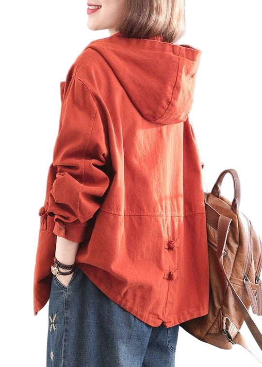 Naisten Hupparitakki Oranssi Denim 0