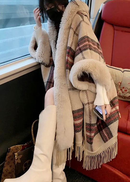 Naisten Hupparivaate Vaaleanpunainen Turkiskaulus 1