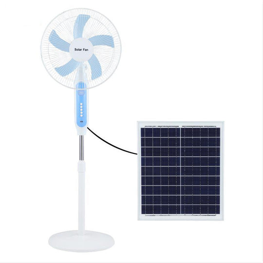 Naisten Jalustatuuletin Aurinkoenergialla Kaukosäätimellä 0