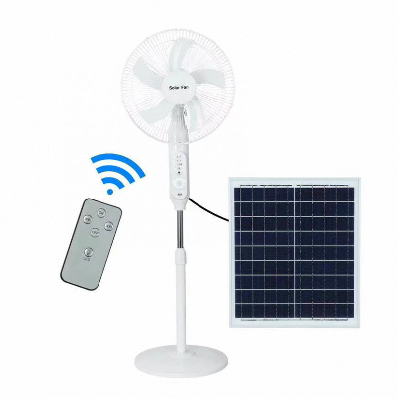 Naisten Jalustatuuletin Aurinkoenergialla Kaukosäätimellä 5