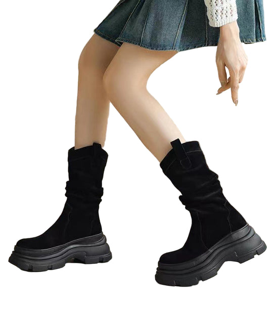 Naisten Jatkosaappaat Mukavalla Tyylillä 1