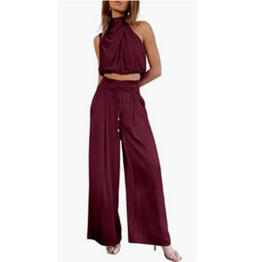 Naisten Jumpsuit Rento Moderni Kangas 1