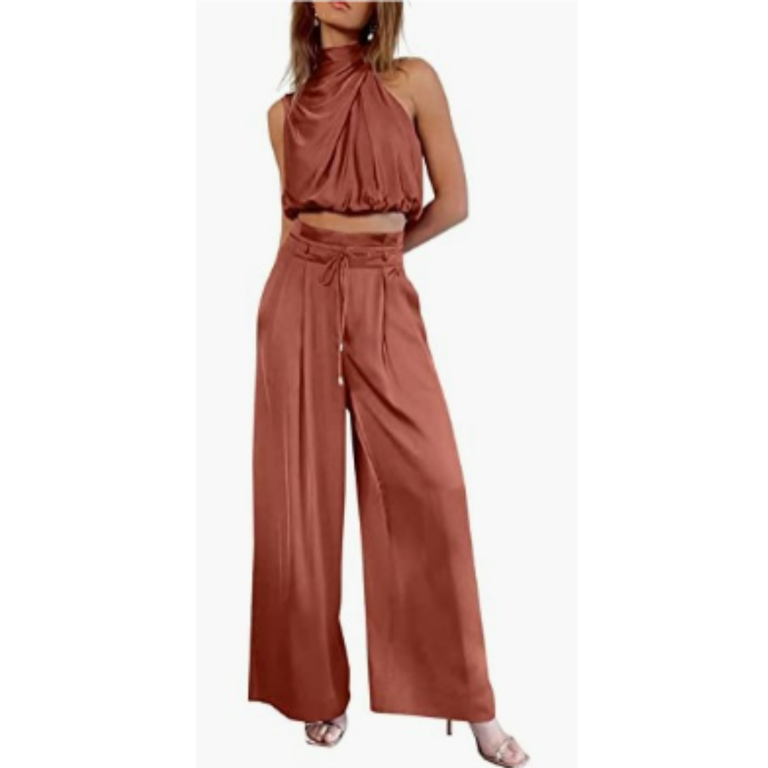 Naisten Jumpsuit Rento Moderni Kangas 7