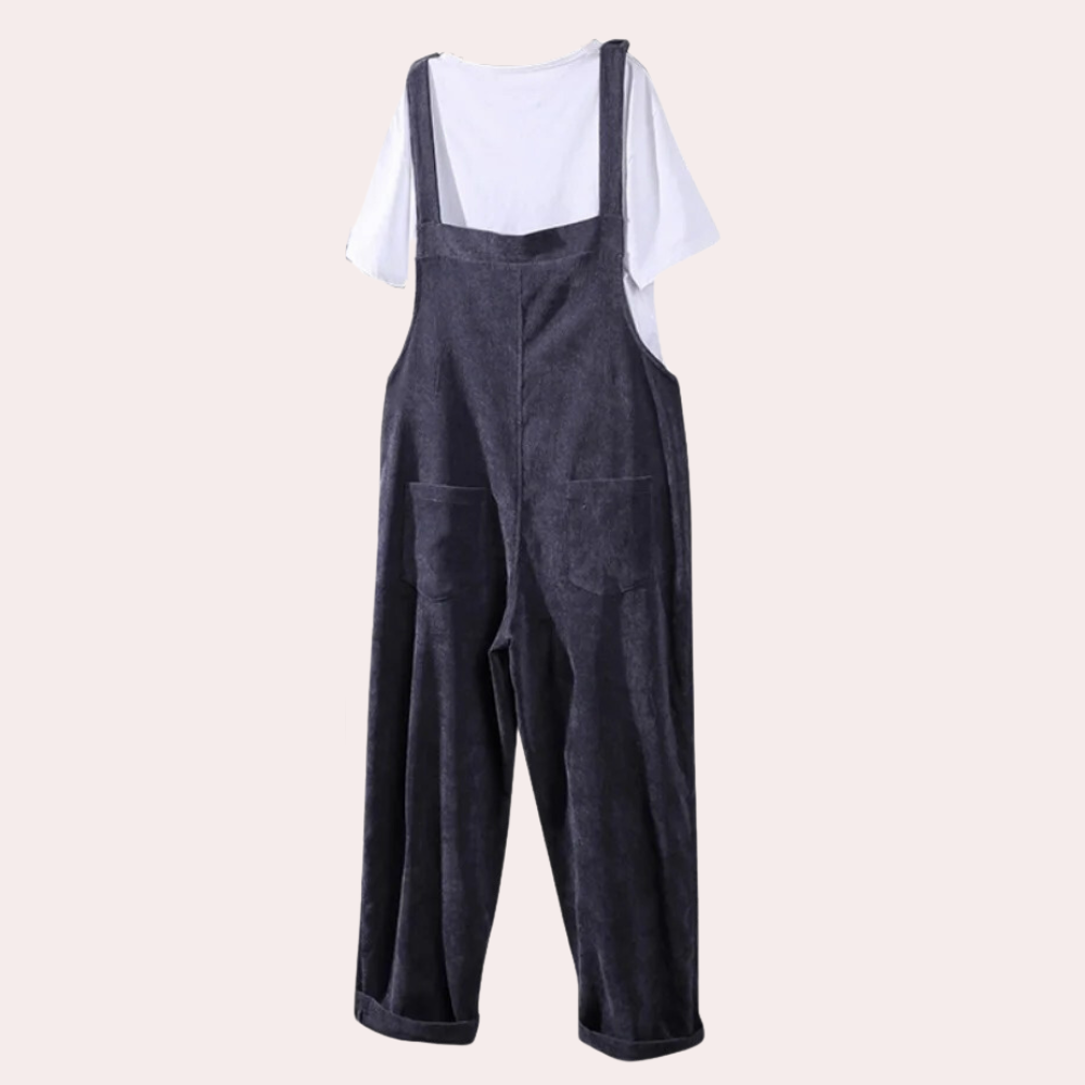 Naisten Jumpsuit Sametista Rento Leikkaus Monikäyttöinen Tyyli 2