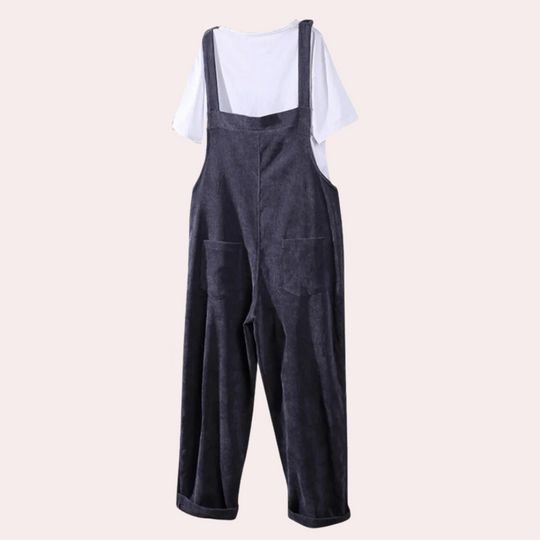 Naisten Jumpsuit Sametista Rento Leikkaus Monikäyttöinen Tyyli 2