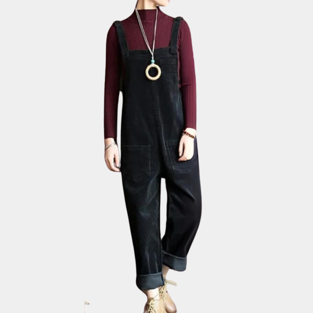 Naisten Jumpsuit Sametista Rento Leikkaus Monikäyttöinen Tyyli 4