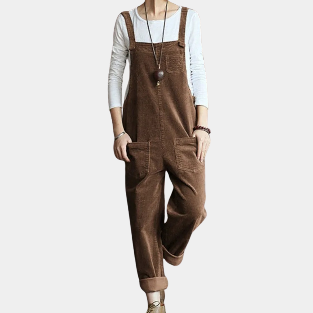 Naisten Jumpsuit Sametista Rento Leikkaus Monikäyttöinen Tyyli 5