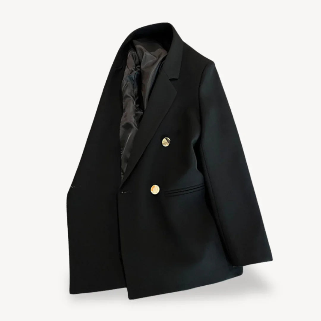 Naisten Kaksirivinen Bleiseri Muodollinen Takkityyli 3