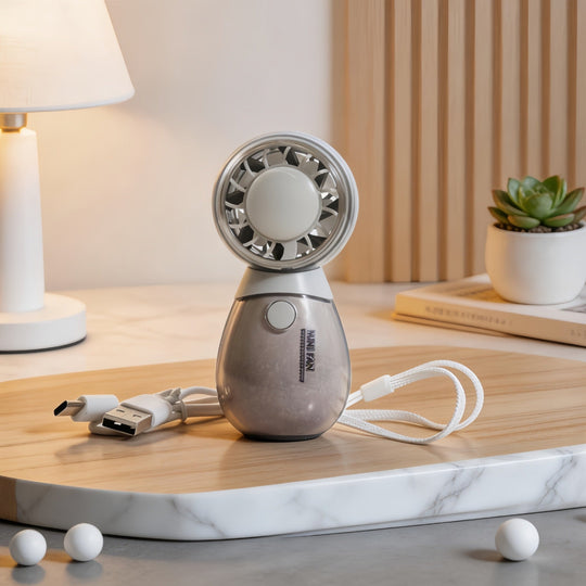 Naisten Kannettava Käsituuletin Eläinkuvio 8