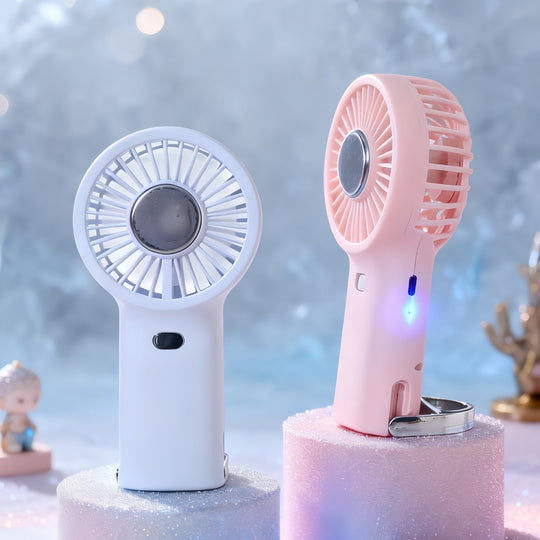Naisten Kannettava Käsituuletin Innovatiivisella Jäähdytysjärjestelmällä 3