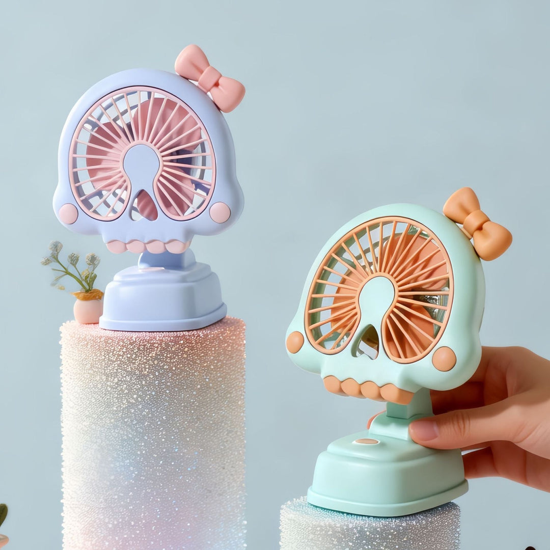 Naisten Kannettava Käsituuletin Kallo Design Rusetilla 2