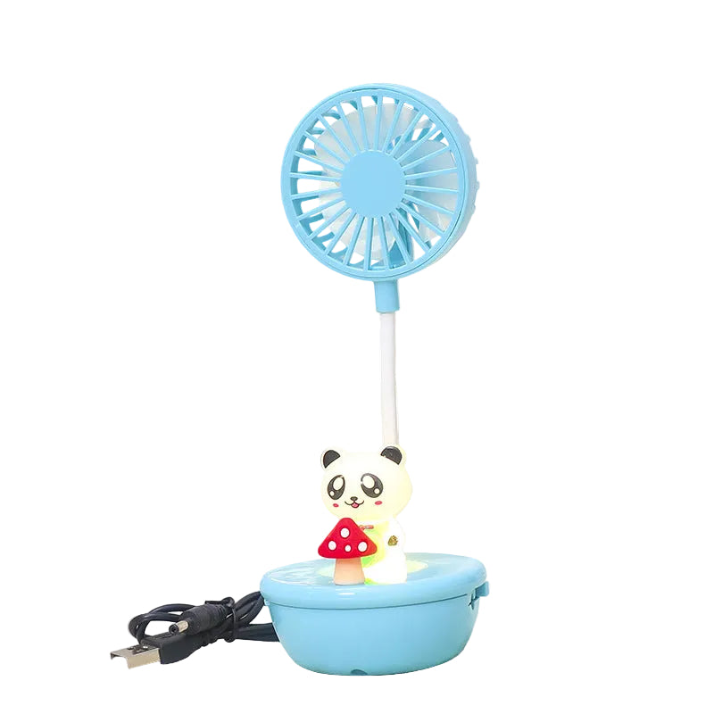 Naisten Kannettava Käsituuletin LED Panda Design 0