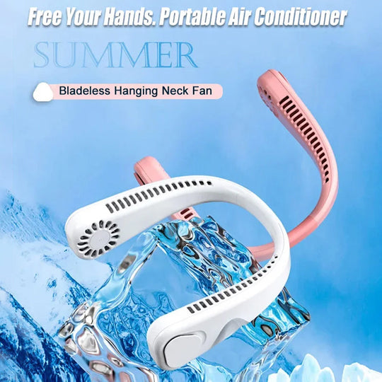 Naisten Kannettava Kaulatuuletin Hands-Free Suunnittelulla 3