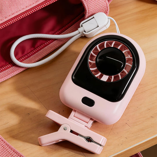 Naisten Kannettava Mini-ilmajäähdytin Innovatiivisella Näytöllä 1