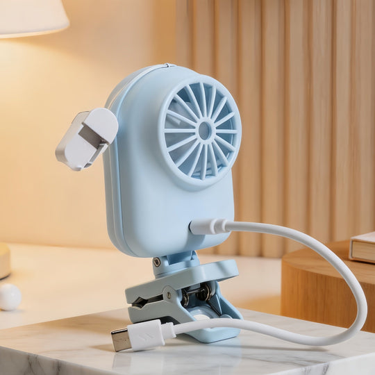 Naisten Kannettava Mini-ilmajäähdytin Innovatiivisella Näytöllä 3