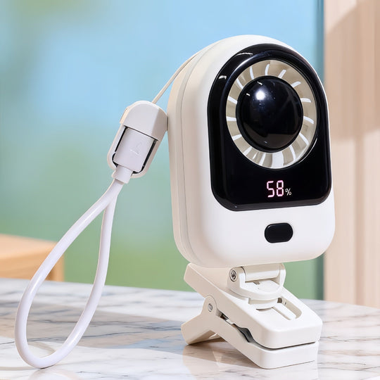 Naisten Kannettava Mini-ilmajäähdytin Innovatiivisella Näytöllä 7