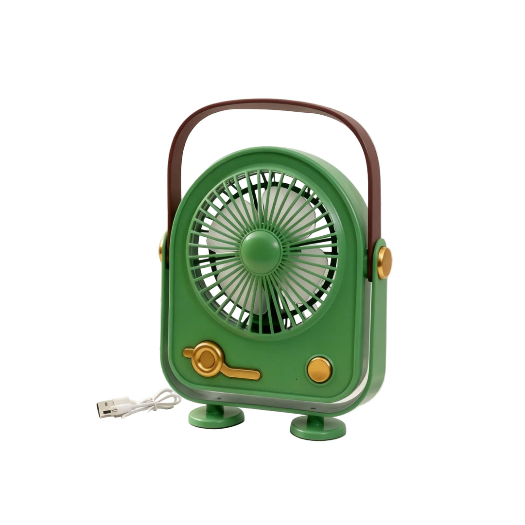 Naisten Kannettava Retro Tuuletin Tyylikäs 0
