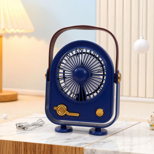Naisten Kannettava Retro Tuuletin Tyylikäs 7