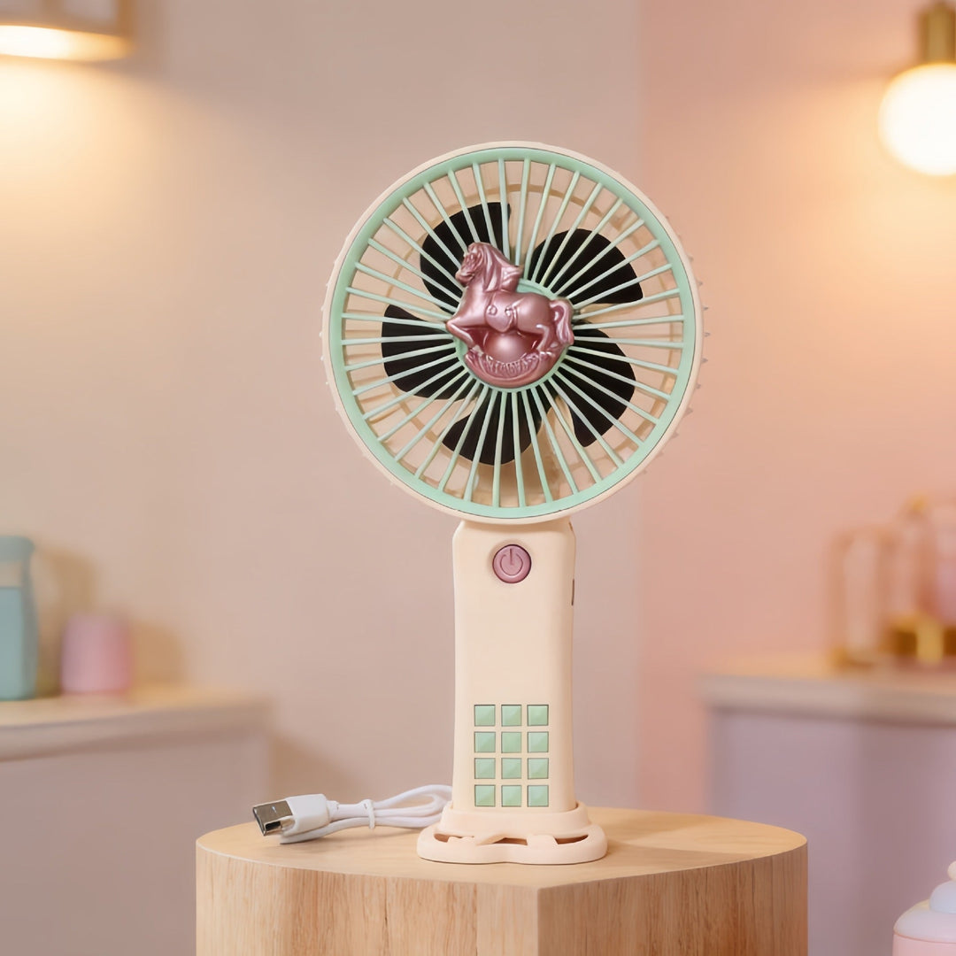 Naisten Kannettava Tuuletin Yksisarvinen Design 7