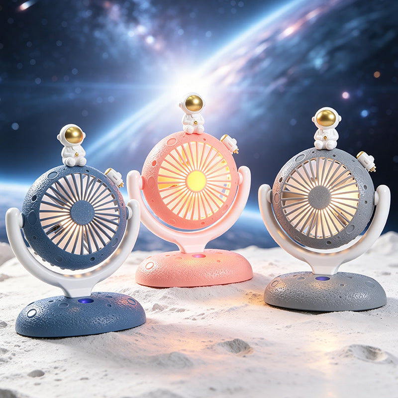 Naisten Kannettava USB-Pöytätuuletin Astronauttimuotoilu 1