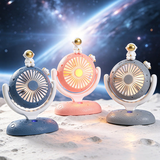Naisten Kannettava USB-Pöytätuuletin Astronauttimuotoilu 1