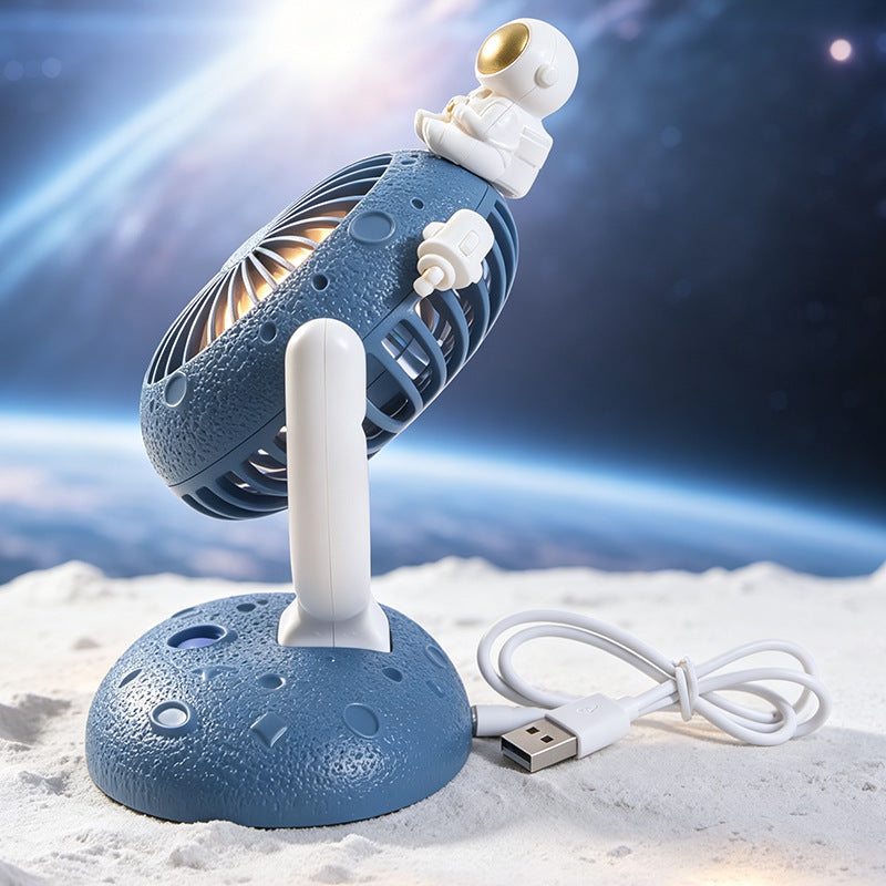 Naisten Kannettava USB-Pöytätuuletin Astronauttimuotoilu 2