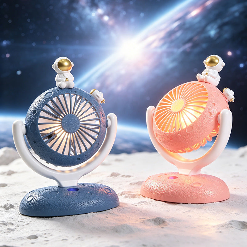 Naisten Kannettava USB-Pöytätuuletin Astronauttimuotoilu 4