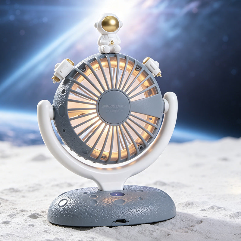 Naisten Kannettava USB-Pöytätuuletin Astronauttimuotoilu 5