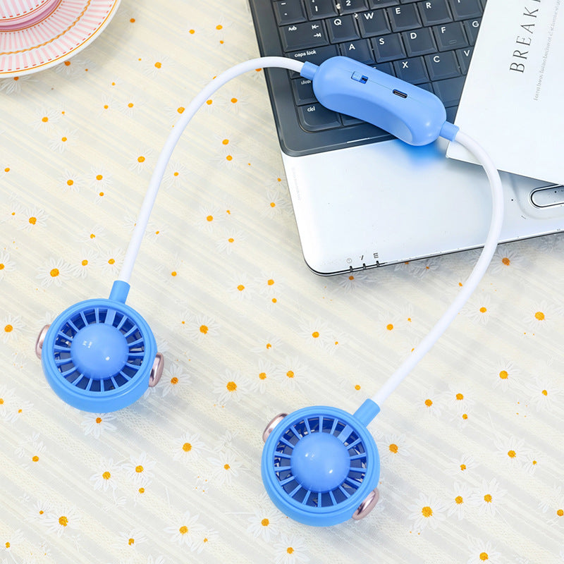 Naisten Kannettava USB-Tuuletin Joustavalla Pidikkeellä 0