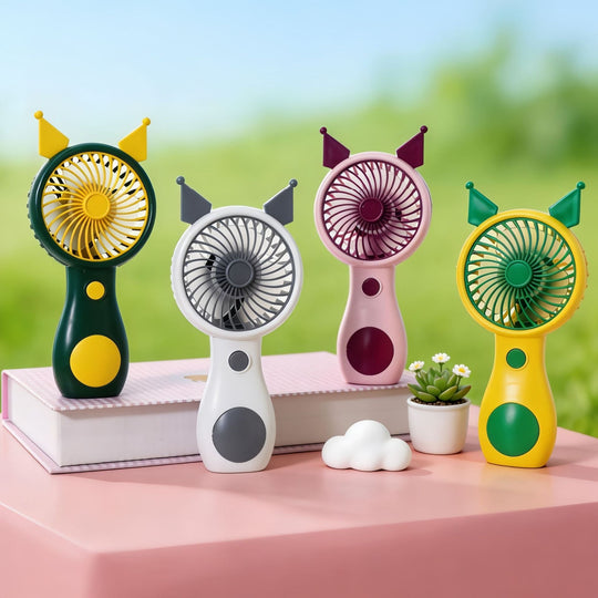 Naisten Kannettava USB-Tuuletin Leikkisä Animal Ears Design 4